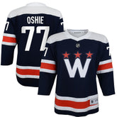 TJ Oshie Washington Capitals Youth 2020/21 Alternate Replica Player Jersey Navy