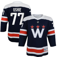TJ Oshie Washington Capitals Youth 2020/21 Alternate Replica Player Jersey Navy