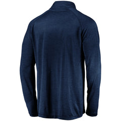Seattle Kraken Fanatics Primary Logo Quarter-Zip Pullover Fleece Jacket Navy