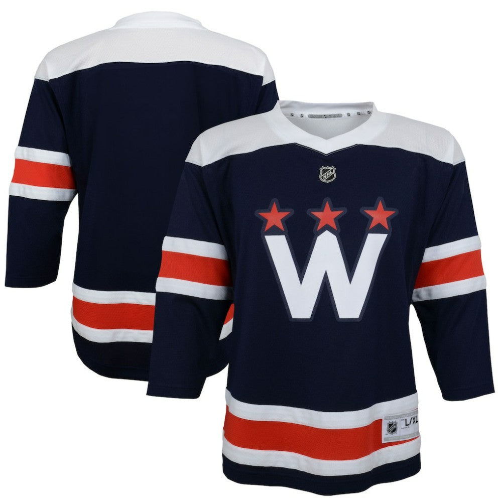 Washington Capitals Youth 2020/21 Alternate Replica Jersey Navy
