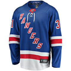 Igor Shesterkin New York Rangers Fanatics Home Breakaway Player Jersey Blue