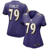 Ronnie Stanley Baltimore Ravens Women's Game Jersey - Purple | Nike on sale