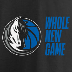 Dallas Mavericks Whole New Game Team T-Shirt sale - Black discount