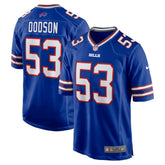 Tyrel Dodson Buffalo Bills Game Player Jersey - Royal | Nike online