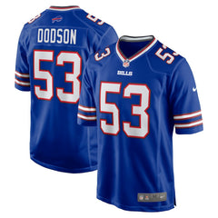 Tyrel Dodson Buffalo Bills Game Player Jersey - Royal | Nike online