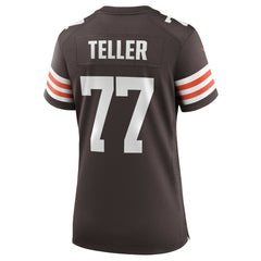 Wyatt Teller Cleveland Browns Women's Game Jersey - Brown | Nike cheap