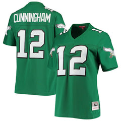 Randall Cunningham Philadelphia Eagles Women's 1990 Legacy Replica Jersey - Kelly Green cheap