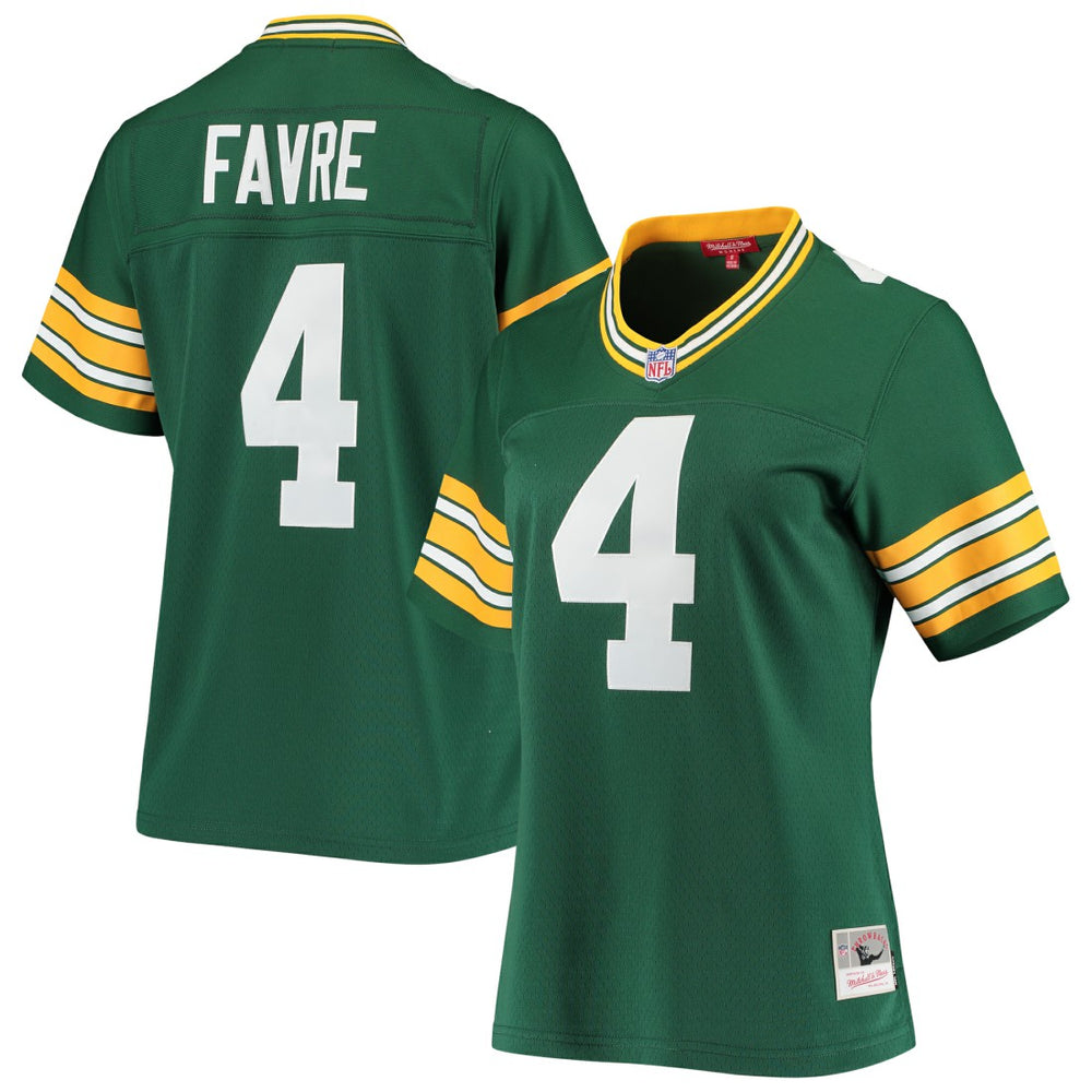 Brett Favre Green Bay Packers Women's 1996 Legacy Replica Player Jersey - Green outlet