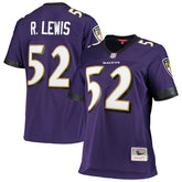 Ray Lewis Baltimore Ravens Women's Legacy Replica Team Jersey - Purple cheap