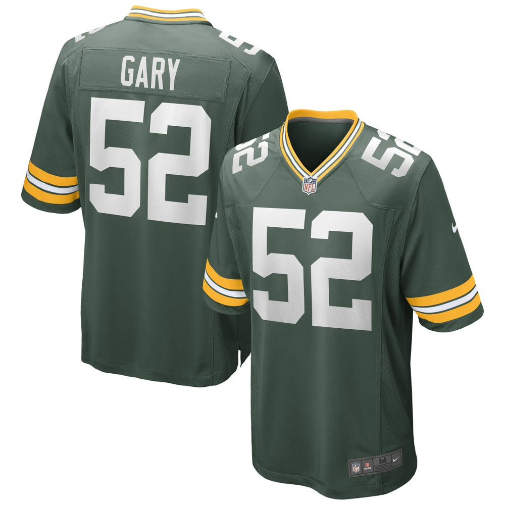 Rashan Gary Green Bay Packers Game Jersey - Green | Nike for sale