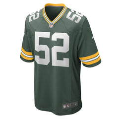 Rashan Gary Green Bay Packers Game Jersey - Green | Nike for sale