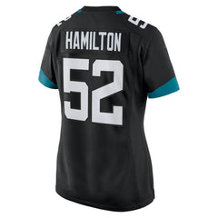 DaVon Hamilton Jacksonville Jaguars Women's Game Jersey - Black | Nike sale