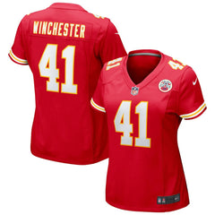 James Winchester Kansas City Chiefs Women's Game Jersey - Red | Nike cheap