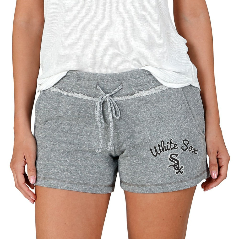 Chicago White Sox Concepts Sport Women's Mainstream Terry Shorts - Gray