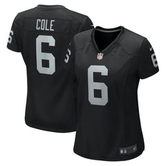 AJ Cole Las Vegas Raiders Women's Game Jersey - Black | Nike for sale