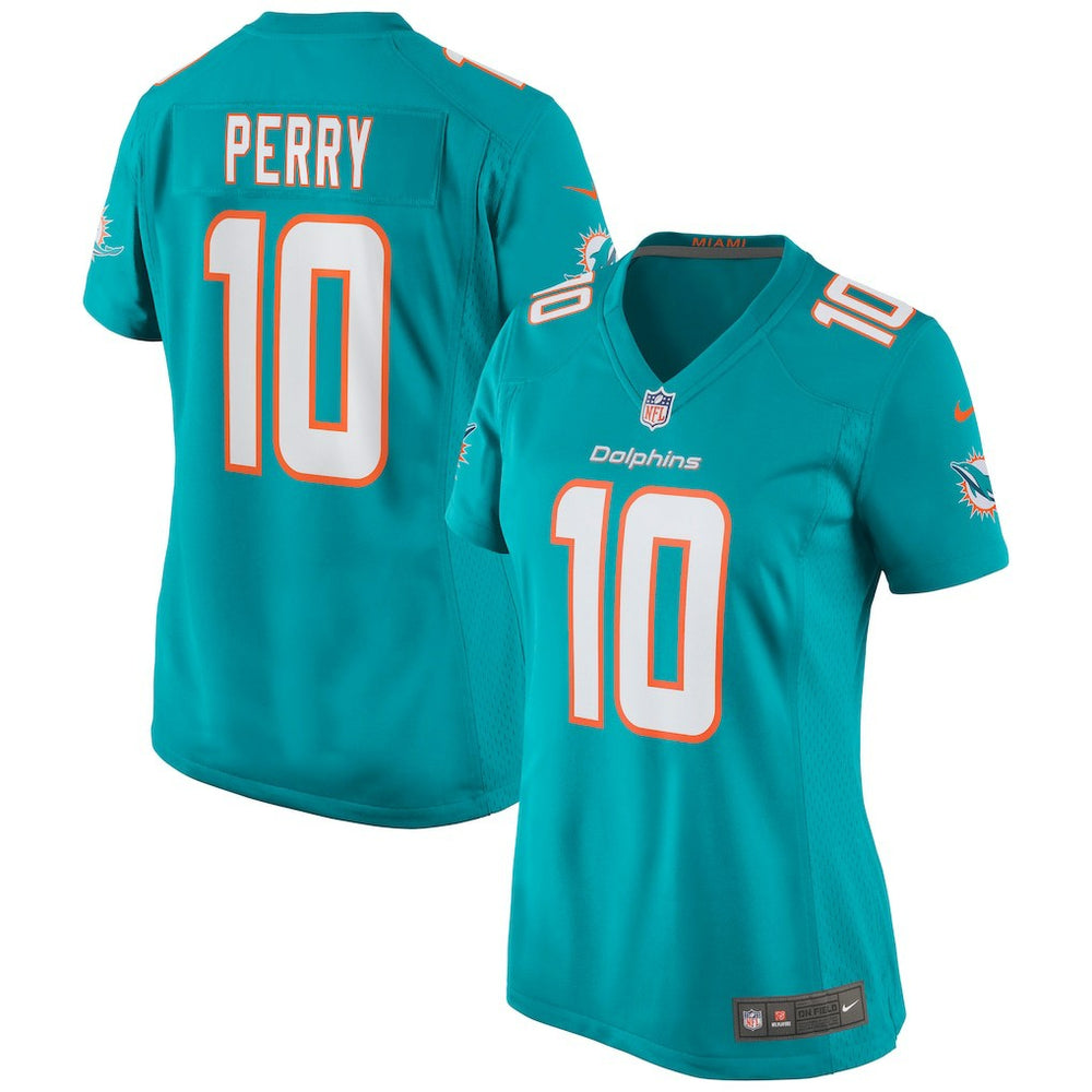 Malcolm Perry Miami Dolphins Women's Game Jersey - Aqua | Nike outlet