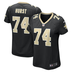 James Hurst New Orleans Saints Women's Game Jersey - Black | Nike cheap
