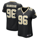 Carl Granderson New Orleans Saints Women's Game Jersey - Black | Nike for sale
