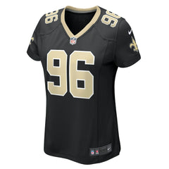 Carl Granderson New Orleans Saints Women's Game Jersey - Black | Nike for sale