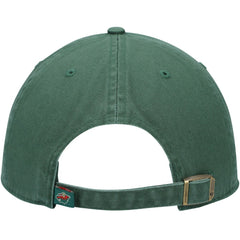 Minnesota Wild '47 Team Clean Up Adjustable Hat Green