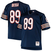 Mike Ditka Chicago Bears Big & Tall 1966 Retired Player Replica Jersey - Navy cheap