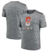 San Francisco Giants City Connect Practice T-Shirt - Anthracite | Nike