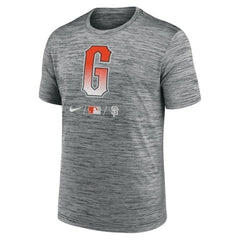 San Francisco Giants City Connect Practice T-Shirt - Anthracite | Nike