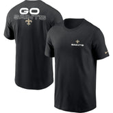 New Orleans Saints Local Phrase T-Shirt - Black | Nike sale
