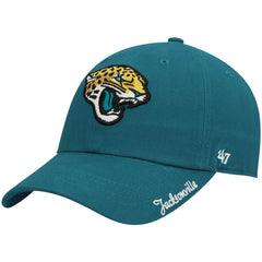 Jacksonville Jaguars '47 Women's Miata Clean Up Secondary Adjustable Hat - Teal discount