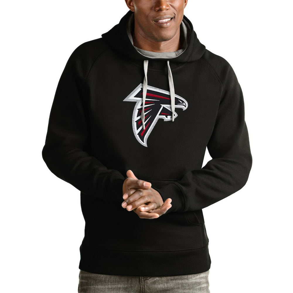 Atlanta Falcons Antigua Victory Pullover Hoodie - Black online