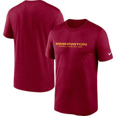 Washington Football Team Logo Essential Legend Performance T-Shirt - Burgundy | Nike cheap