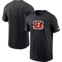 Cincinnati Bengals Primetime Logo Essential T-Shirt - Black | Nike for sale