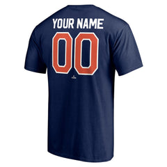 Detroit Tigers Cooperstown Winning Streak Personalized Name & Number T-Shirt - Navy