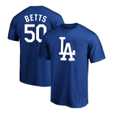 Mookie Betts Los Angeles Dodgers Big & Tall Name & Number T-Shirt - Royal