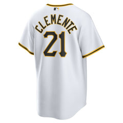 Roberto Clemente Pittsburgh Pirates Home Replica Player Name Jersey - White | Nike