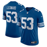 Men's Darius Leonard Royal Indianapolis Colts Alternate Vapor Limited Jersey | Nike outlet