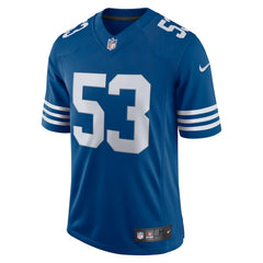 Men's Darius Leonard Royal Indianapolis Colts Alternate Vapor Limited Jersey | Nike outlet
