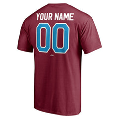Philadelphia Phillies Cooperstown Winning Streak Alternate Personalized Name & Number T-Shirt - Burgundy