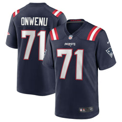 Mike Onwenu New England Patriots Team Game Jersey - Navy | Nike outlet