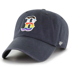 Boston Red Sox Pride Clean Up Adjustable Hat - Navy | 47 brand