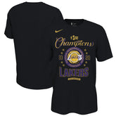 Los Angeles Lakers 2020 NBA Finals Champions Locker Room T-Shirt - Black | Nike outlet