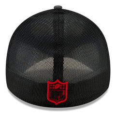 Atlanta Falcons New Era 2021 NFL Draft Trucker 39THIRTY Flex Hat - Graphite/Black cheap