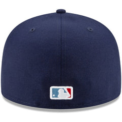 Chicago Cubs 2021 City Connect 59FIFTY Fitted Hat - Navy/Light Blue | New Era