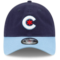 Chicago Cubs 2021 City Connect 9TWENTY Adjustable Hat - Navy/Light Blue | New Era