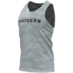 Las Vegas Raiders FOCO Reversible Mesh Tank Top - Black/Gray cheap