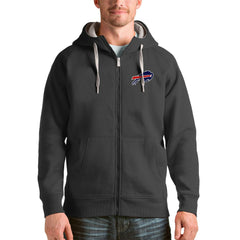 Buffalo Bills Antigua Victory Full-Zip Hoodie - Charcoal for sale