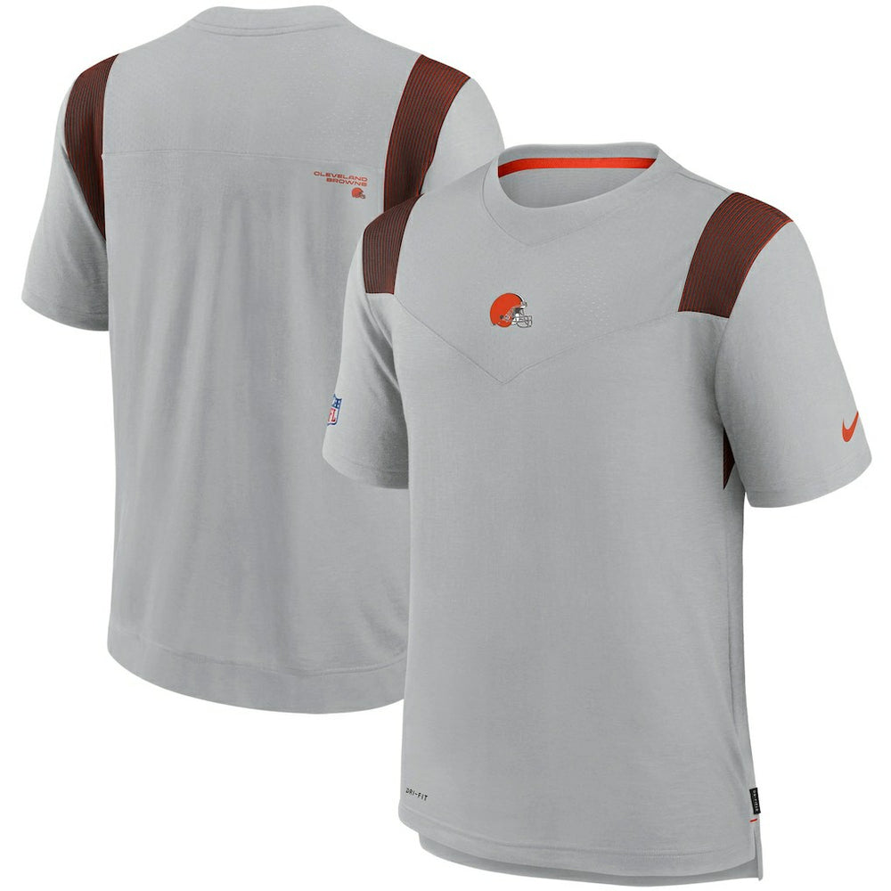 Cleveland Browns Sideline Player UV Performance T-Shirt - Gray | Nike online