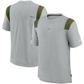 Green Bay Packers Sideline Player UV Performance T-Shirt - Gray | Nike online