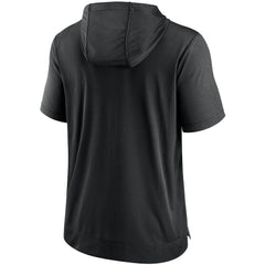 Las Vegas Raiders Performance Hoodie T-Shirt - Heathered Charcoal/Black | Nike cheap