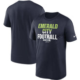 Seattle Seahawks Legend Local Phrase Performance T-Shirt - College Navy | Nike online